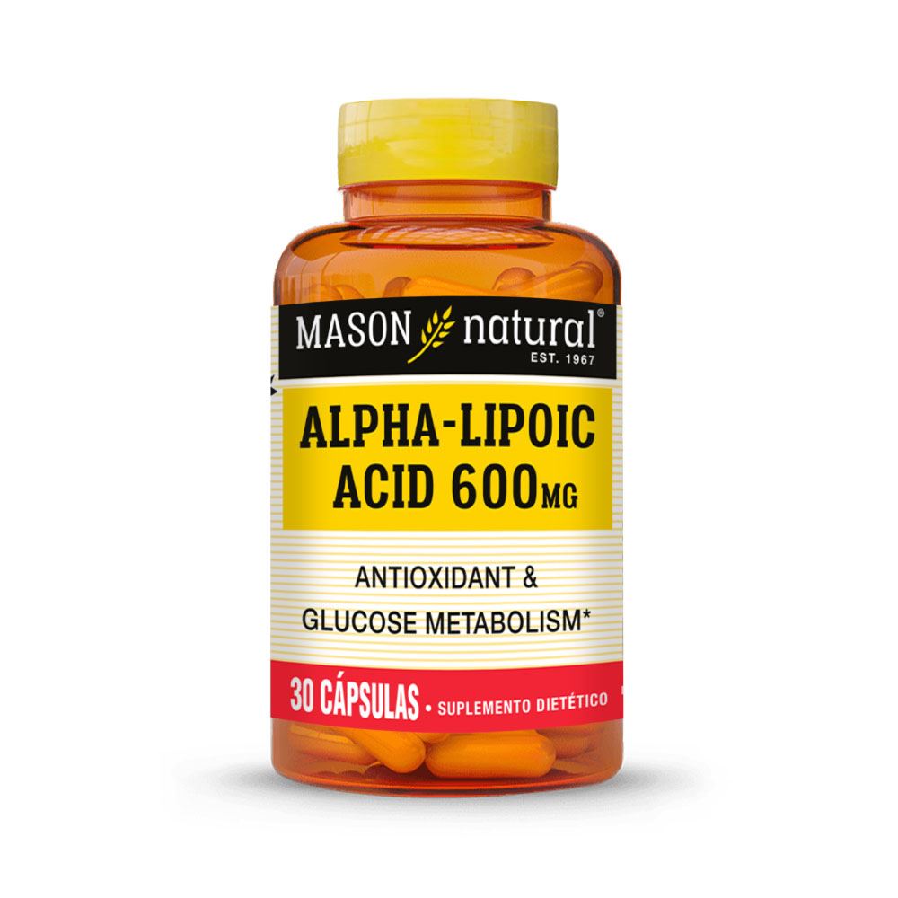 ÁCIDO ALFA LIPOICO 600 MG (30 CAP)